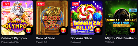 Sloty w Glitch Spin Casino